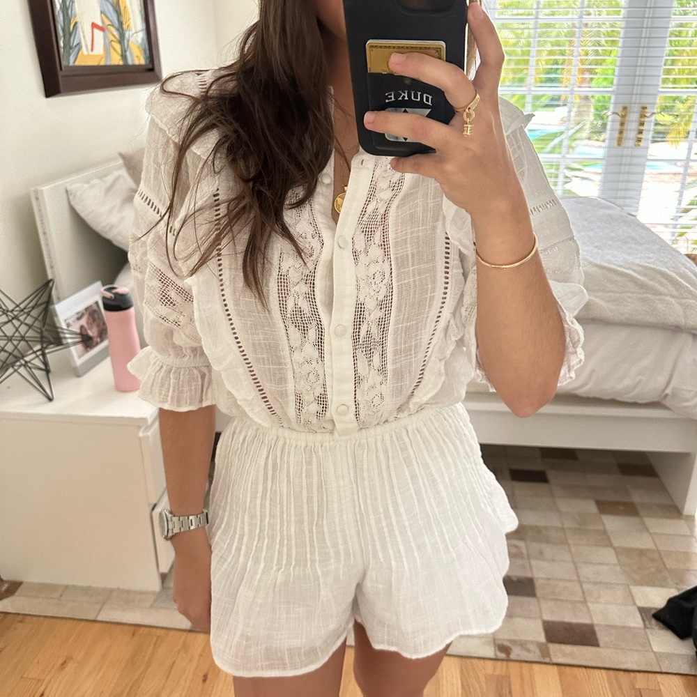 SABO Linen Playsuit/Romper